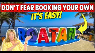 We booked our own Roatan cruise excursion. . .