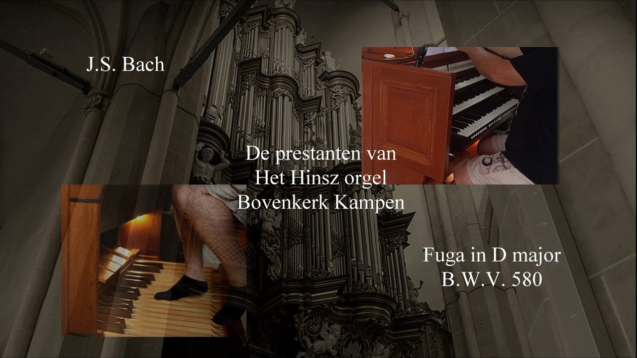 J.S. Bach, Fuga in D major, B.W.V. 580 - YouTube