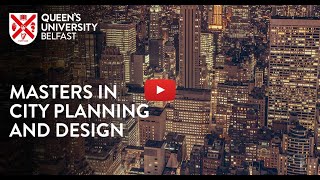 MSc City Planning and Design