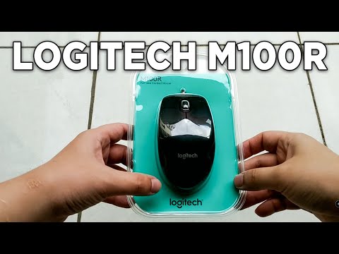 Unboxing The Best Budget Mouse Logitech M100R Black Mouse