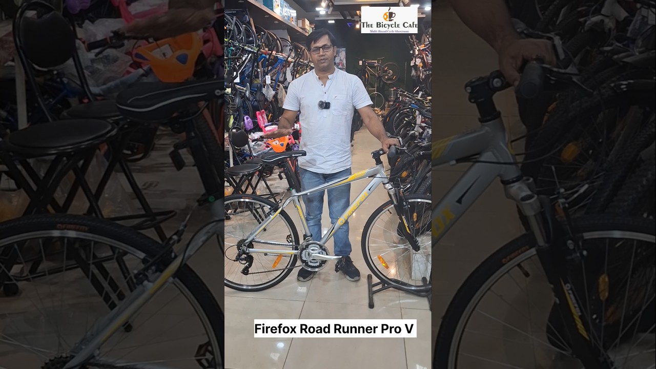Firefox Road Runner Pro V | Best Alloy Frame Hybrid Cycle | 