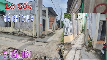 Bán đất cần giờ. Cách Mặt Tiền Duyên Hải . 30m . Gần Chợ Đồng Hòa 200m . Lô Góc 2 Mặt Tiền .