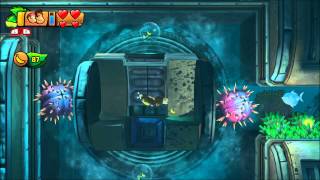 Donkey Kong Country Tropical Freeze - 100% Walkthrough - 4-6 Current Capers Puzzle And Kong