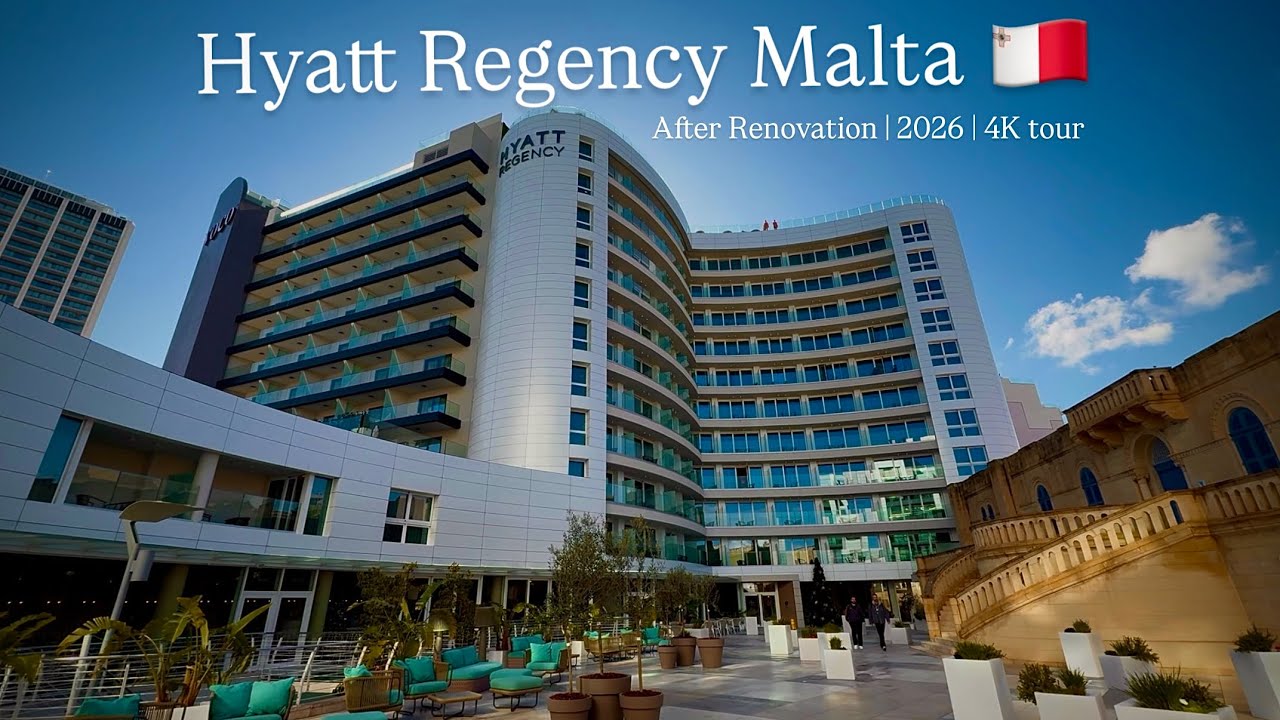 Where to stay in Malta: Hyatt Regency Full Hotel Tour & Review | 2026 | 4K