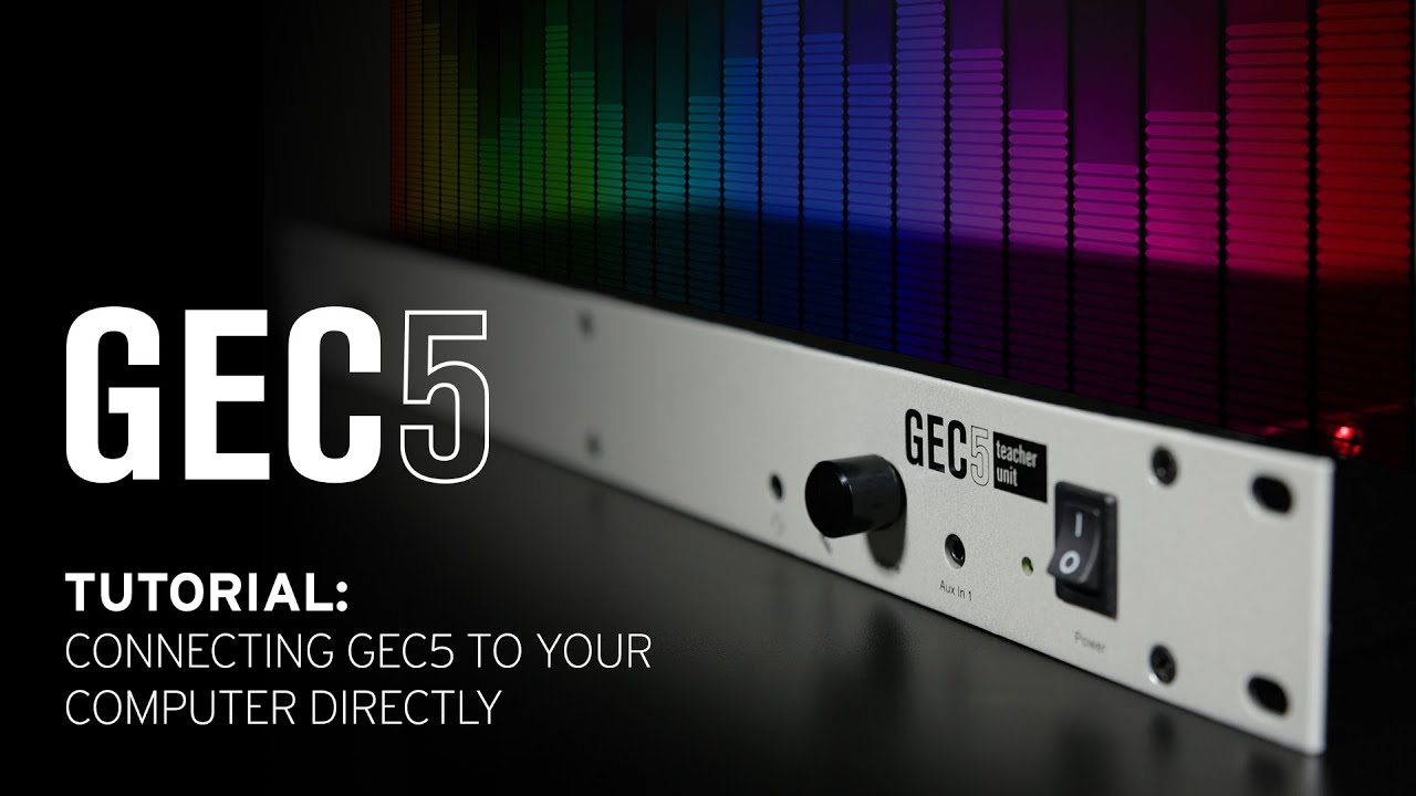 Korg GEC5 Tutorial – Connecting the GEC5 to your computer directly