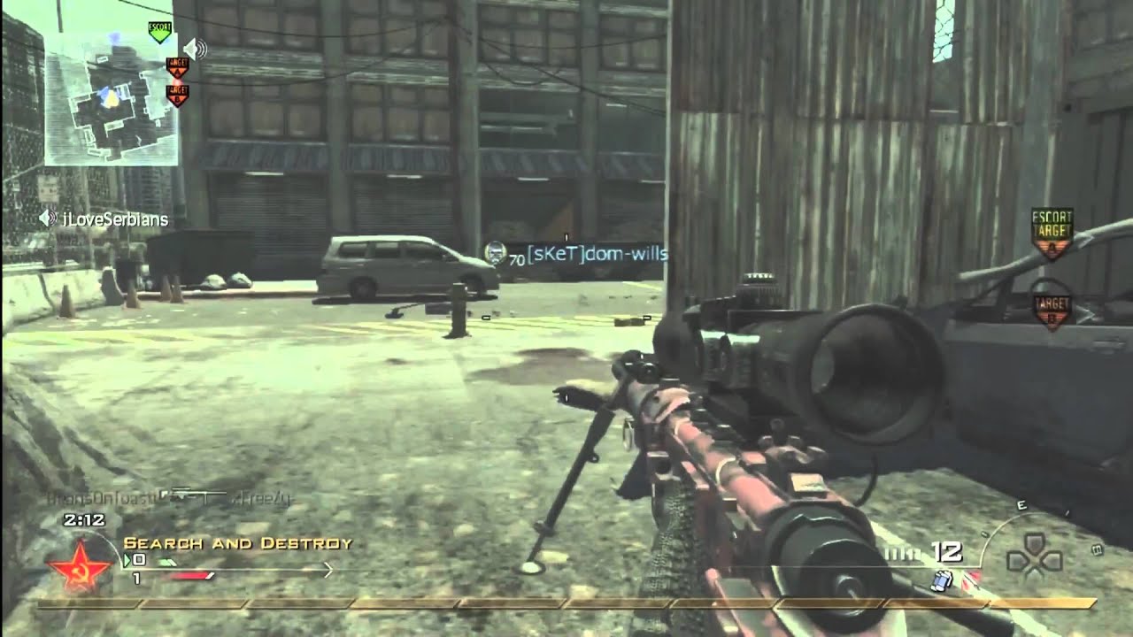 2 Best MW2 Shots Back to Back Ever In SnD