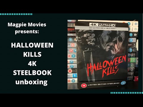 HALLOWEEN KILLS 4K Steelbook unboxing – Zavvi Exclusive (plus pick ups)