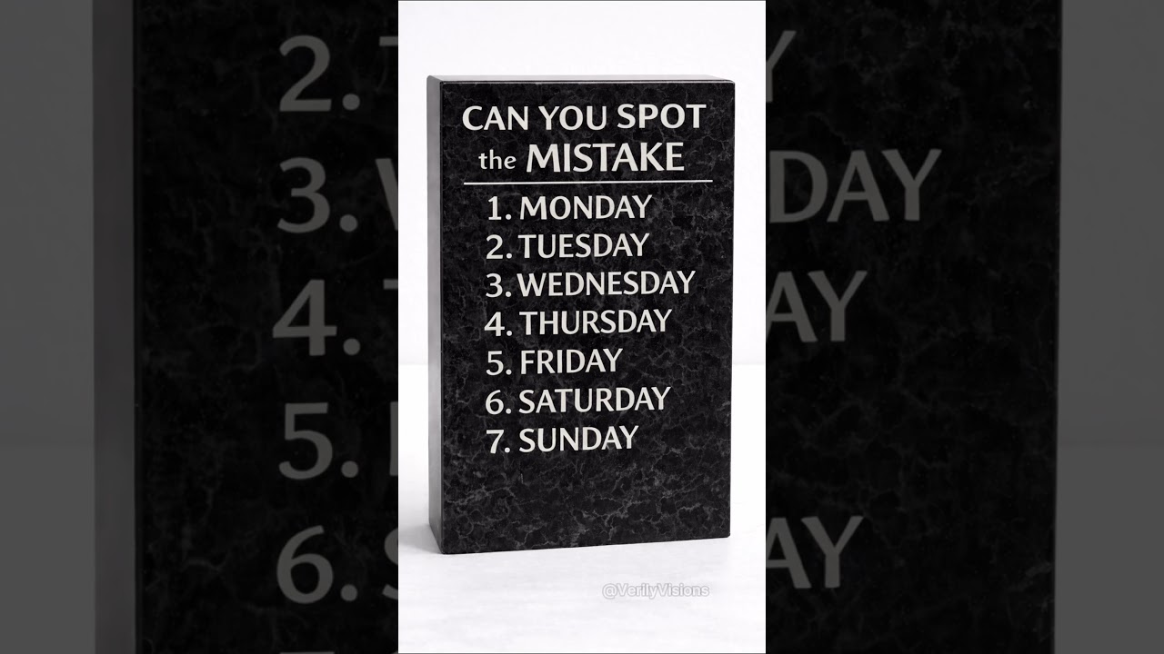 🔍 Can You Find the Mistake in 10 Seconds?