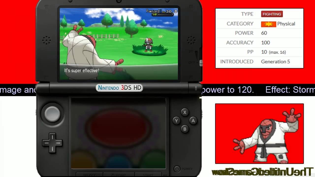 Storm Throw move Throh Pokemon XY Signature Moves #26