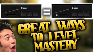 New World Mastery Leveling / My favorite methods to level Weapons!