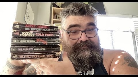 Ramsey Campbell Horror Book Unhaul Paperbacks from Hell