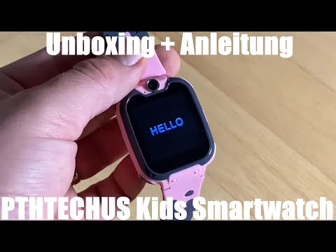 Kids Smartwatch MP3 Musik - 7 Spiele Kinder Smartwatch - Kids Smartwatch Unboxing und Anleitung