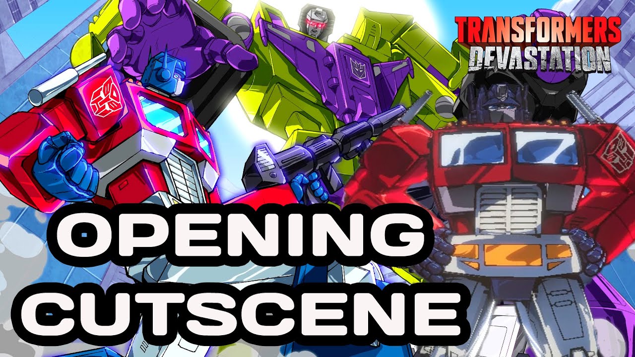 Opening Cutscene Transformers Devastation Xbox One Ps4 1080p