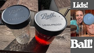 Ball Leak-Proof Plastic Lids For Gl Mason Jars Wide And Regular Review