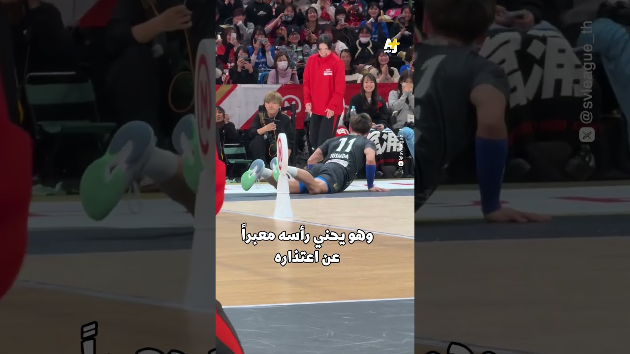 تصرف رياضي من لاعب يتحول إلى حديث العالم