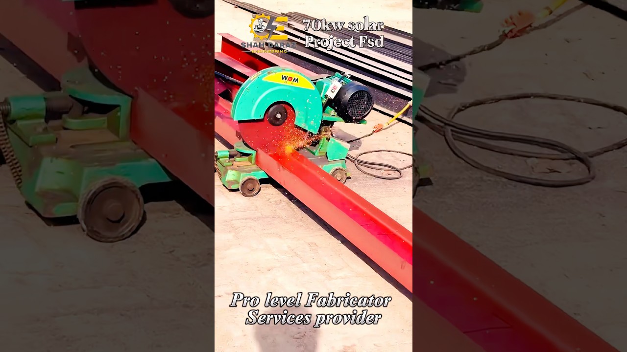 Solar structure fabrication  