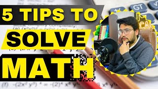 5 Tips To Solve Math How To Easy And Simple Way To Solve Math