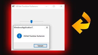 Visual Basic Trackbar Kullanımı