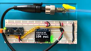 Industrial Pressure Sensor  Arduino