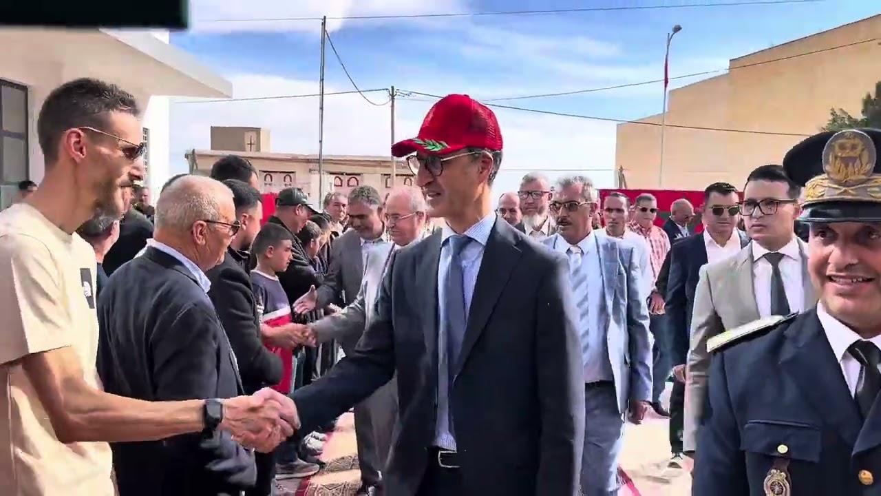 عامل الإقليم يشرف على إفتتاح مقري باشوية بن الطيب وقيادة وردانة وانتطلاق تشييد مسالك طرقية بامهاجر