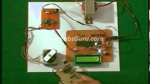 Remote Controlled Industrial Stepper Motor, Controls Speed & Direction by KitsGuru.com | LGEC033