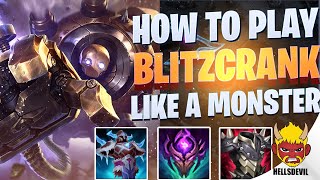 WILD RIFT | How To Play Blitzcrank Like a MONSTER! | Challenger Blitzcrank Gameplay | Guide & Build