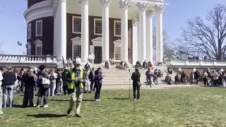 Pro-Palestinian protests return UVA Grounds