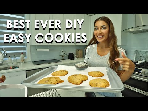 DIY EASY BEST EVER CHOCOLATE CARAMEL COOKIES!
