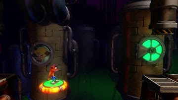 Crash Bandicoot N. Sane Trilogy Spaced Out Multicolor Gem Path (Crash Bandicoot 2 Level 25)