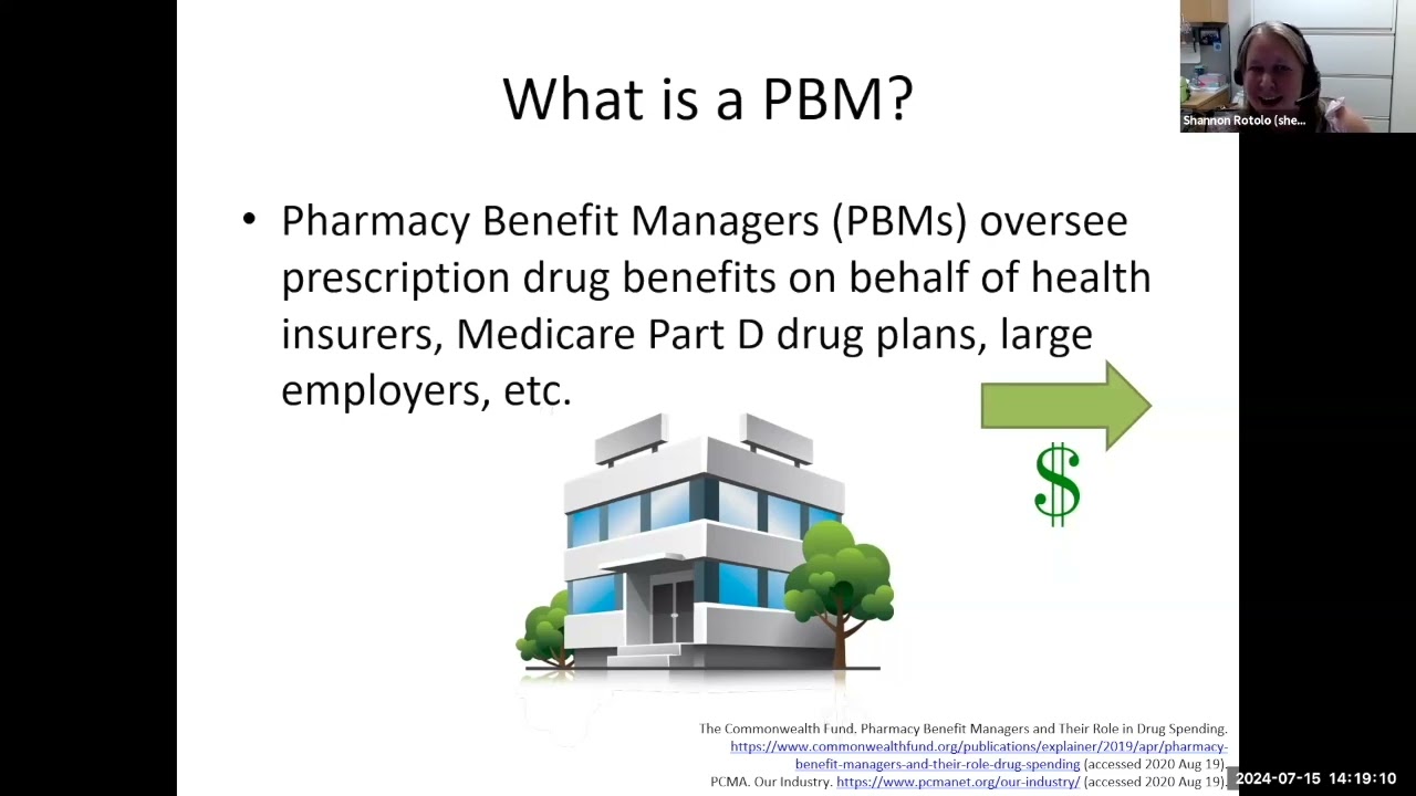 Introduction to Pharmacy Benefit Managers (PBM), with Dr. Shannon 