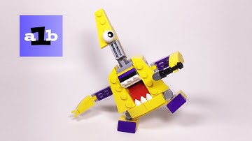 LEGO MIXELS 41560 Jamzy, MIXIES Tribe Series 7 Time Lapse Build
