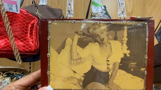 Must See! Marilyn Monroe Vintage Handbag PLUS Found My Favorite Shoes #thriftwithme #marilynmonroe