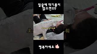 개기름 많은 사람과 강아지가 만나면ㅋㅋㅋ #강아지 #집사 #시트콤