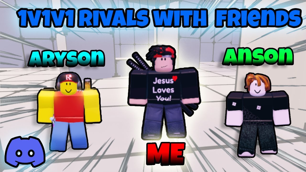 Playing 1v1v1 Rivals with my friends on Discord (2025) - YouTube