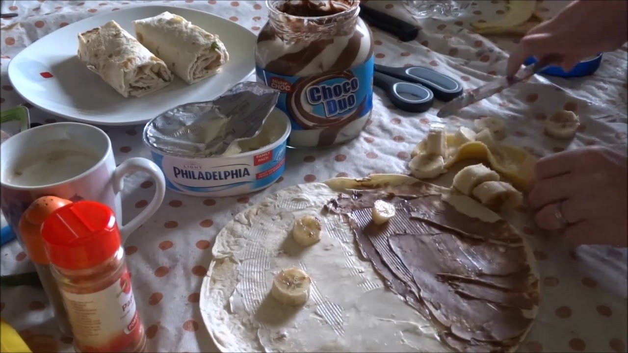 Recettes de Wraps sucré et salé ! - YouTube Recettes de Wraps sucré et salé ! - YouTube
