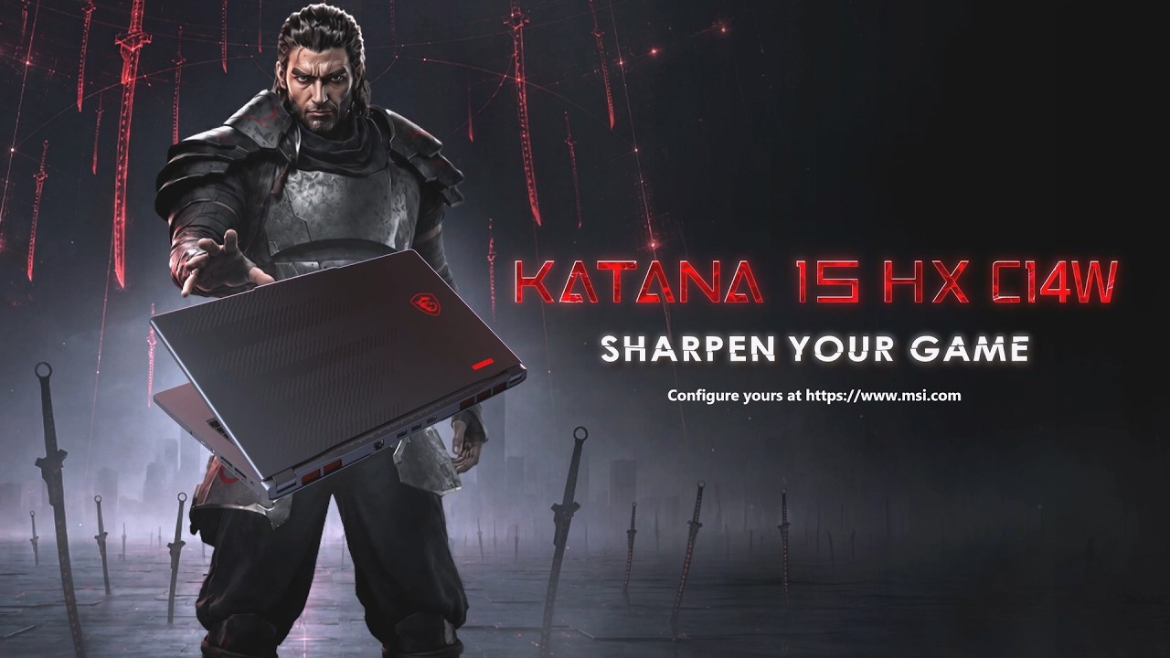 Katana 15 HX C14W - Sharpen Your Game | Gaming Performance. AI-Ready. | MSI