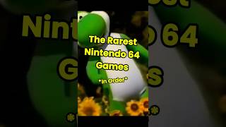 The Rarest Nintendo 64 Games Ever Released 😤#shorts  #2000sgaming #gamingnostalgia #nintendo64