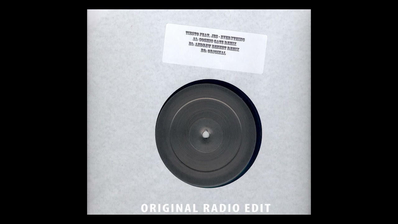 Tiesto Feat Jes - Everything (Original Radio Edit)