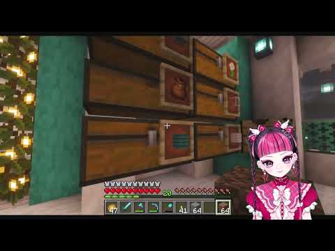 ［Twitchアーカイブ］【 Minecraft 】おはようからおやすみまで建築クラブ‼️ (Part 2/2)