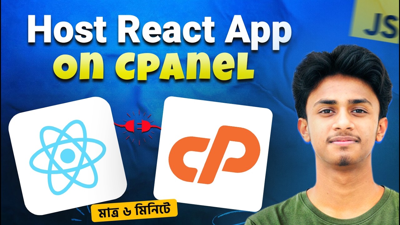 React App cPanel Hosting Tutorial in Bangla | 2026 | All Stack - YouTube