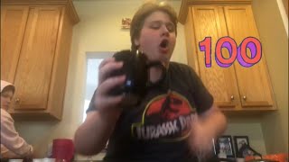 Happy 100 Subscribers/Drinking Pickle Juice