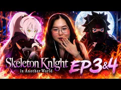 ELF WAIFU & FLUFFY NINJA!!🔥 Skeleton Knight in Another World Episode 3-4 Reaction