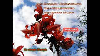 Basohonto Utsav Dance Cover Jhinuk Bhattacharjee