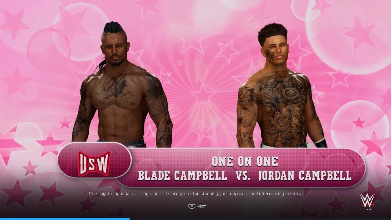Blade Campbell Vs Jordan Campbell(USW Valentine's Day Special)