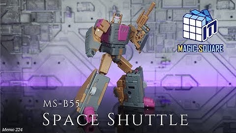 Decepticon Blast Off | Magic Square MS-B55 Space Shuttle Review #toys #transformers #bruticus