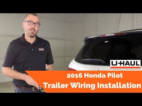2016 Honda Pilot Trailer Wiring Installation