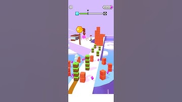Cube Surfer New Update Gameplay (iOS,Android) Walkthrough Level 17 #CubeSurfer #AndroidGames #shorts