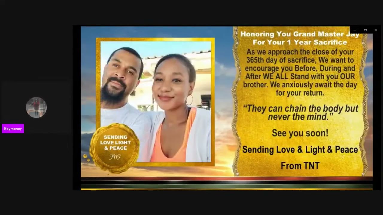 Honoring John F Johnson aka Grand Master Jay for his 1 Year Sacrifice 2023