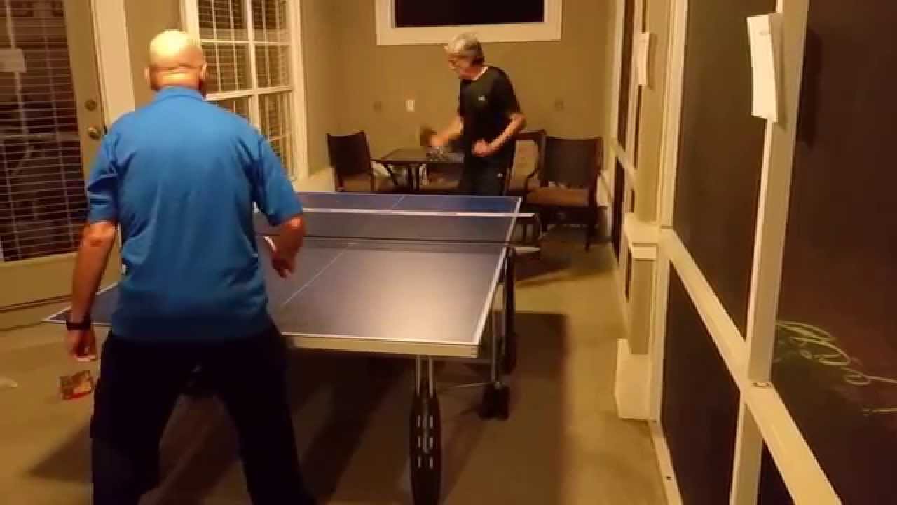 epic senior ping pong YouTube