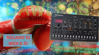 Roland S1 with a MIDI Controller | Arturia Keylab 2 and Minilab 3